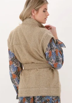 bruine second female gilet cakile waistcoat