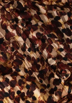 bruine second female maxi jurk nutmeg dress