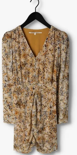 bruine second female mini jurk linaria mini dress