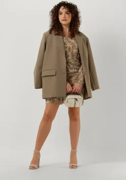 bruine second female mini jurk linaria mini dress