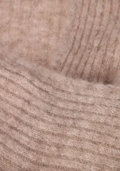 bruine second female trui ymma knit open back