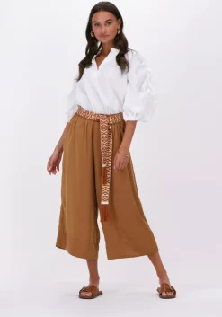 bruine second female wijde broek minga new trousers