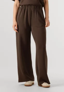 bruine selected femme broeken slftenny relaxed pants