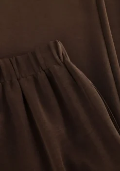 bruine selected femme broeken slftenny relaxed pants