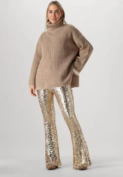 bruine selected femme trui slfmary ls long knit roll neck