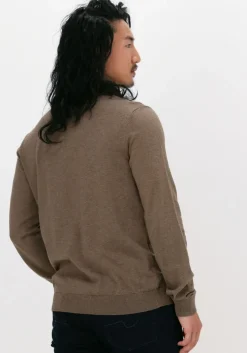 bruine selected homme coltrui slhberg roll neck noos