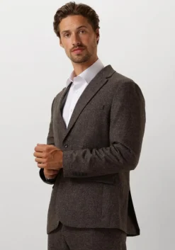 bruine selected homme colberts slhslim-reed wool blz