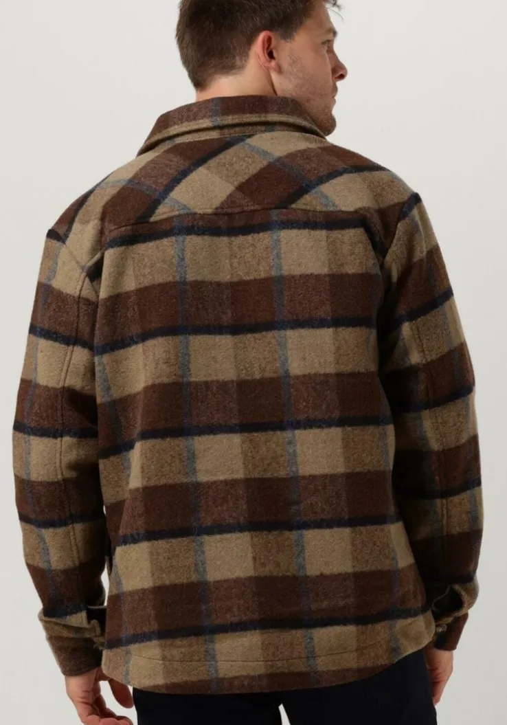 bruine selected homme overshirt slharchive overshirt b noos