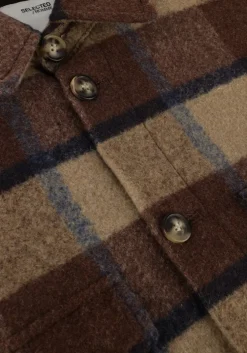 bruine selected homme overshirt slharchive overshirt b noos