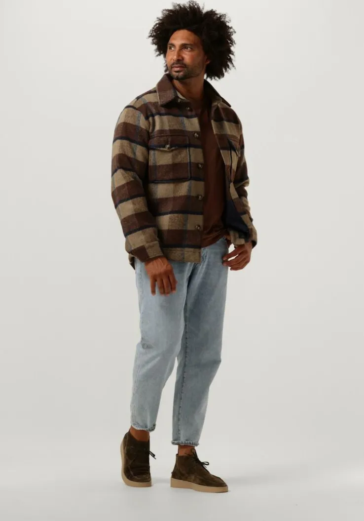 bruine selected homme overshirt slharchive overshirt b noos