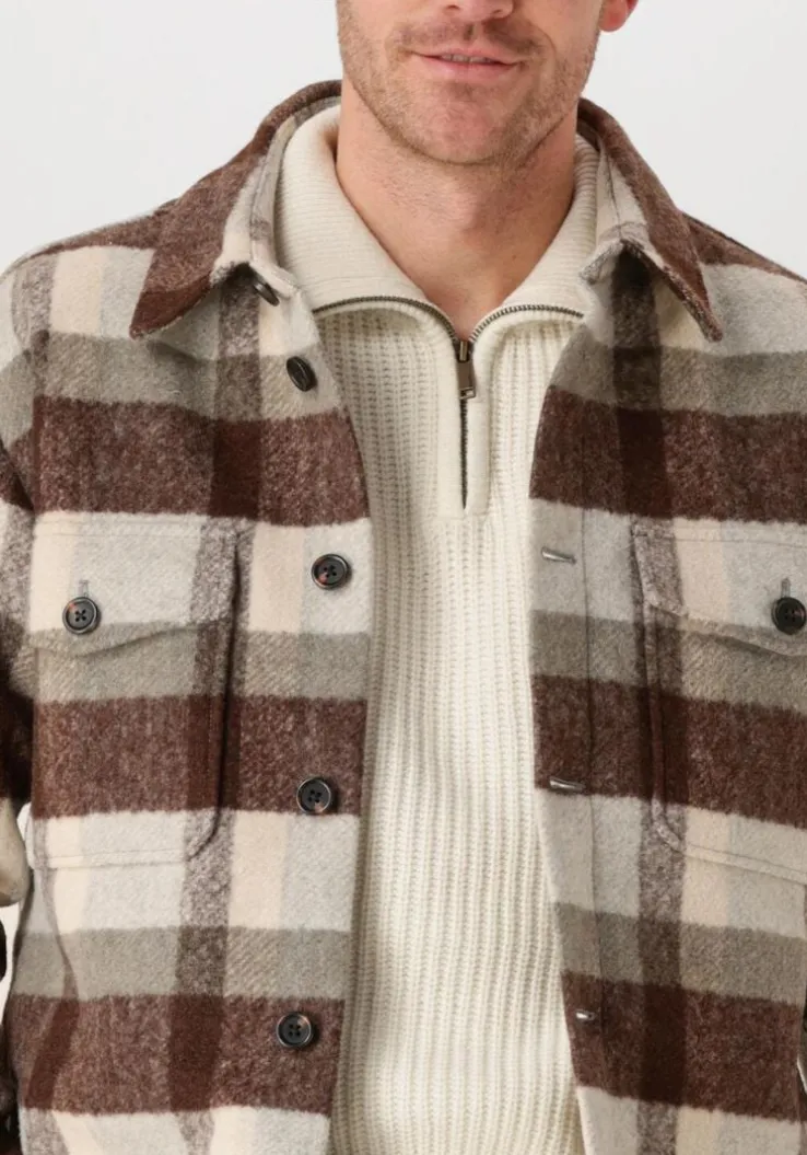 bruine selected homme overshirt slharchive overshirt b noos