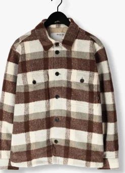 bruine selected homme overshirt slharchive overshirt b noos
