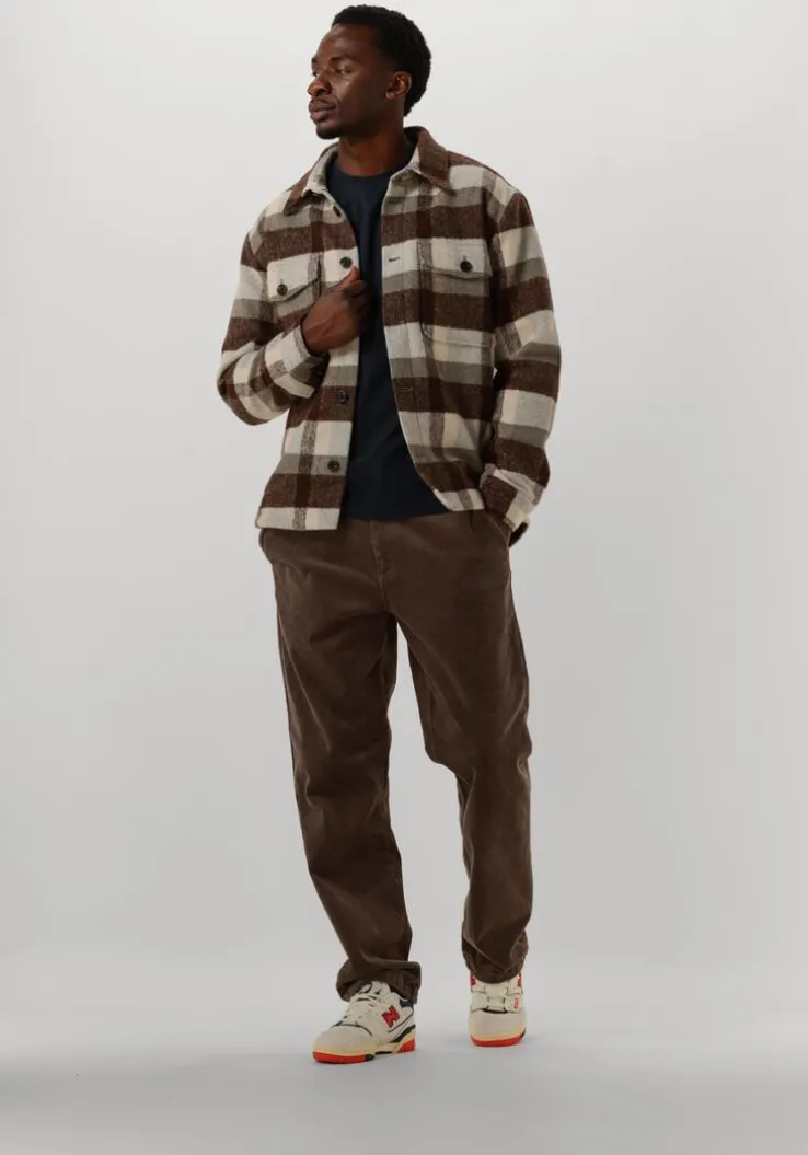 bruine selected homme overshirt slharchive overshirt b noos