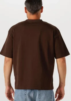 bruine selected homme t-shirt slhlooseoscar ss o-neck tee noos