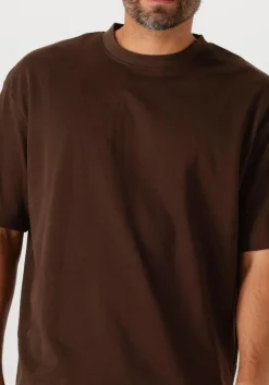 bruine selected homme t-shirt slhlooseoscar ss o-neck tee noos