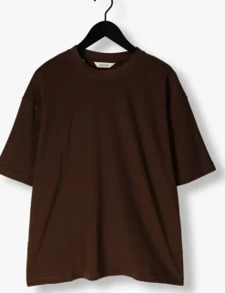 bruine selected homme t-shirt slhlooseoscar ss o-neck tee noos