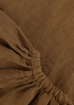 bruine semicouture midi jurk claralie