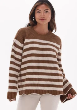 bruine semicouture trui y2wb24