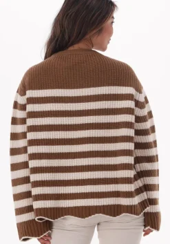 bruine semicouture trui y2wb24