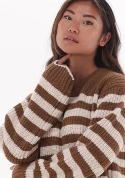 bruine semicouture trui y2wb24