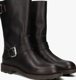 bruine shabbies biker boots alyd mia