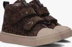 bruine shoesme hoge sneakers sh25w045
