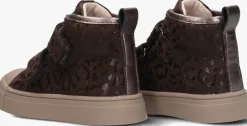 bruine shoesme hoge sneakers sh25w045