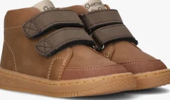 bruine shoesme hoge sneakers bn24w007