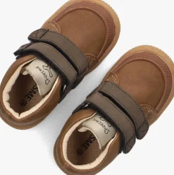 bruine shoesme hoge sneakers bn24w007