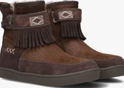 bruine shoesme vachtlaarzen fl24w016