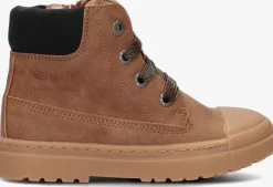 bruine shoesme veterboots sw21w007