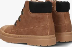 bruine shoesme veterboots sw21w007