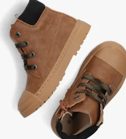 bruine shoesme veterboots sw21w007