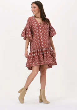 bruine silvian heach mini jurk medicham