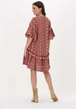 bruine silvian heach mini jurk medicham