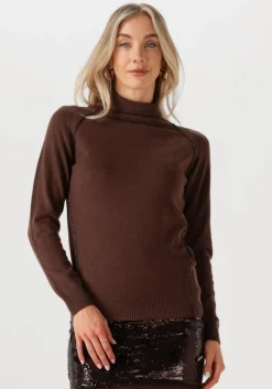 bruine silvian heach trui turtle neck sam