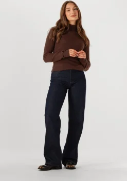 bruine silvian heach trui turtle neck sam