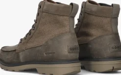 bruine sorel veterboots carson moc wp