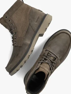 bruine sorel veterboots carson moc wp