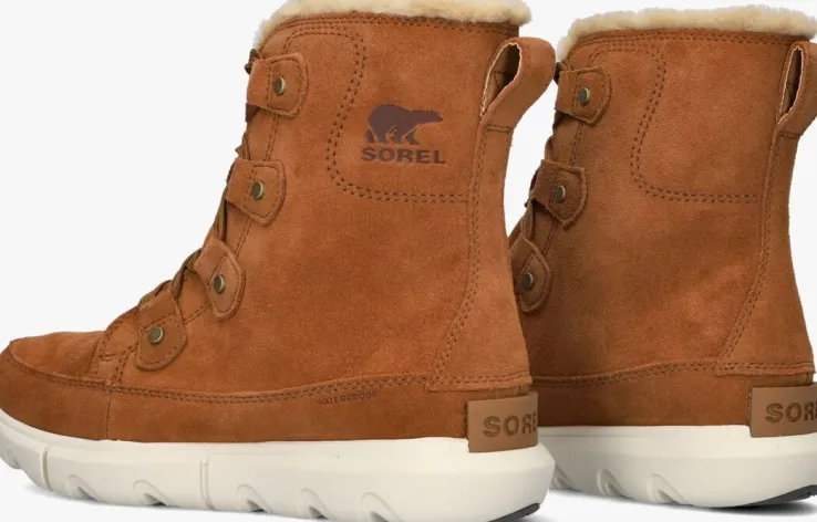 bruine sorel veterboots explorer next joan wp
