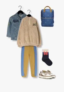 bruine sproet & sprout joggingbroek sweatpants colourblock