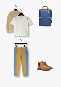 bruine sproet & sprout joggingbroek sweatpants colourblock