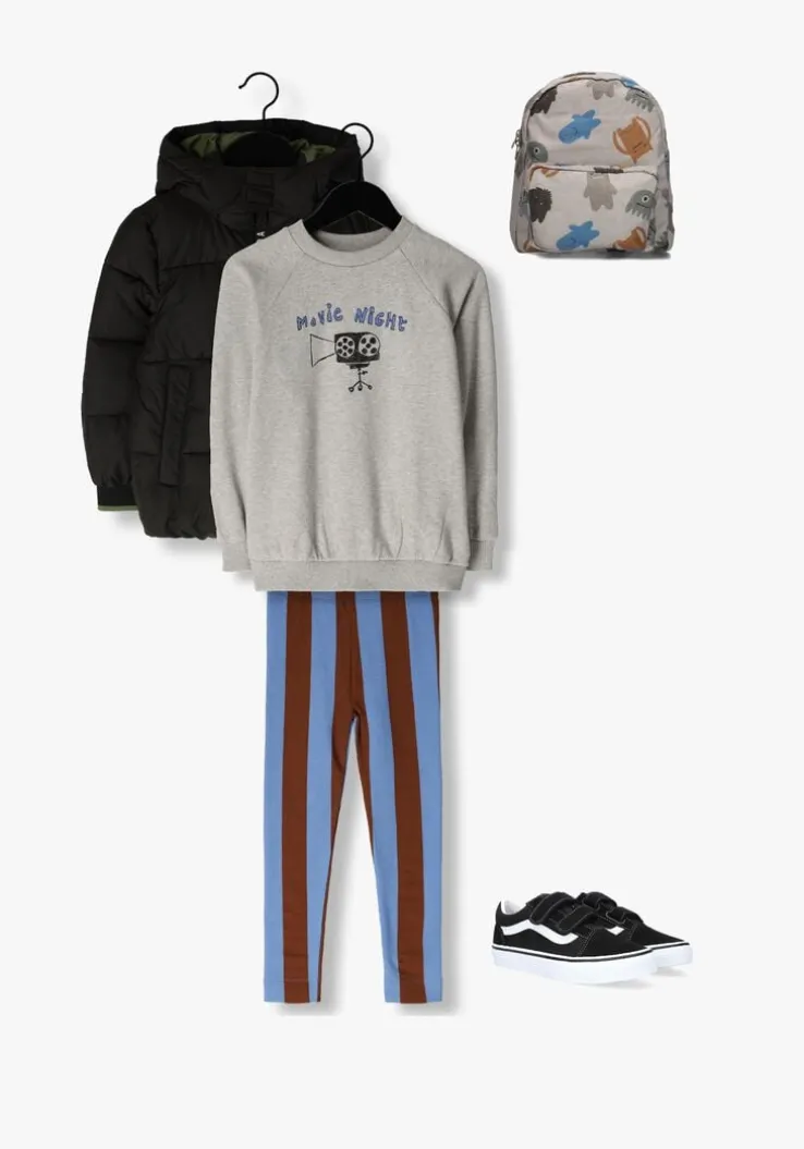 bruine sproet & sprout sokken socks colourblock brown