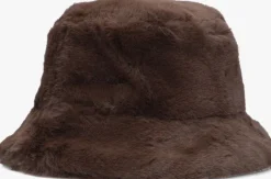 bruine stand studio hoed wera bucket hat