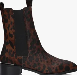 bruine stefano lauran chelsea boots botin plano