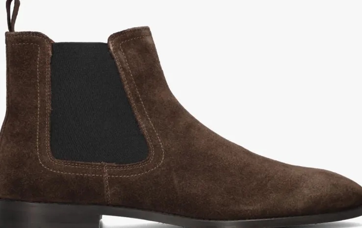 bruine stefano lauran chelsea boots sl124h500