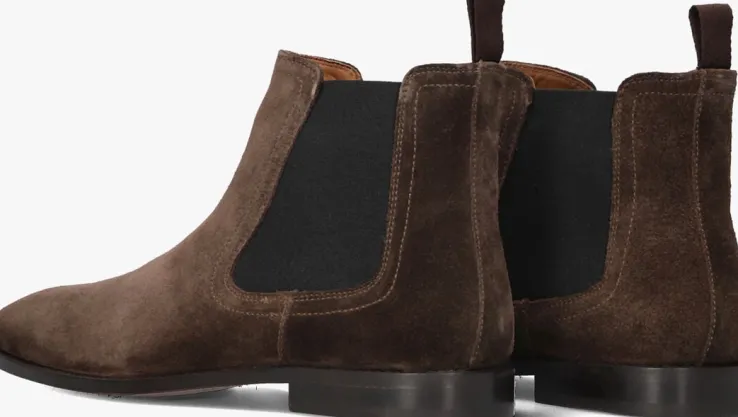 bruine stefano lauran chelsea boots sl124h500