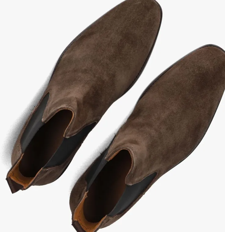 bruine stefano lauran chelsea boots sl124h500