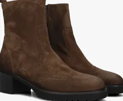 bruine stefano lauran enkellaarsjes 773-09