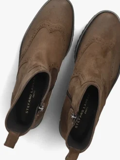 bruine stefano lauran enkellaarsjes 773-09